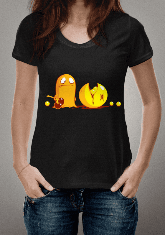 Nome do produto  Camiseta R.I.P Pacman